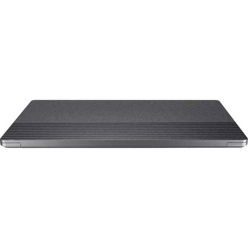 Black and Grey Stripes Laptop Skins